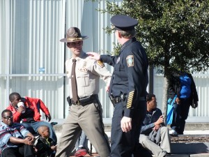 Sheriff McMahon and Chief Evangelous